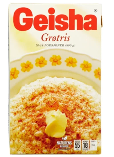 Geisha Grøtris 800g