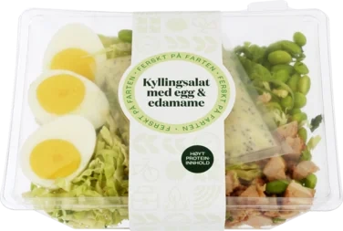 Proteinsalat Egg&Edamame 275g Bakehuset