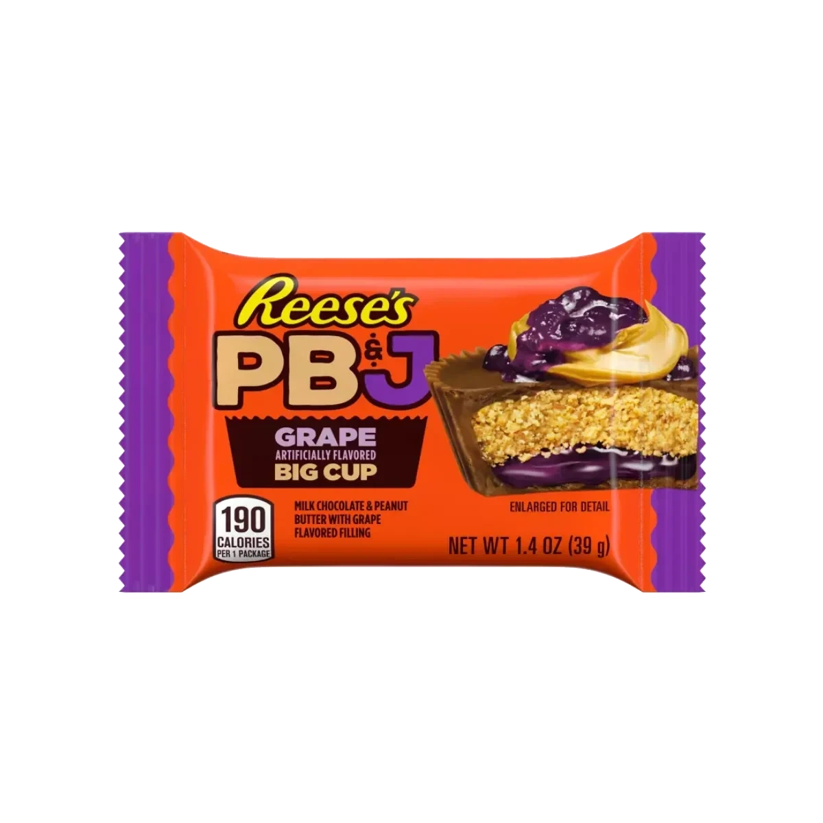 Reese's Big Cup PB&J Grape 39 g