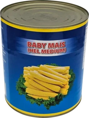 Baby Corn 200 Up Whole 2,9kg X 6