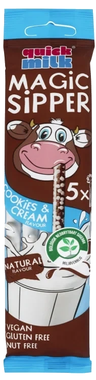 Quick Milk Cookies & Cream 30g Felfoldi