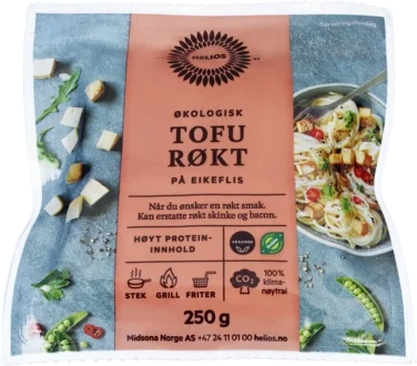 Helios Tofu Røkt 250gr Økologisk