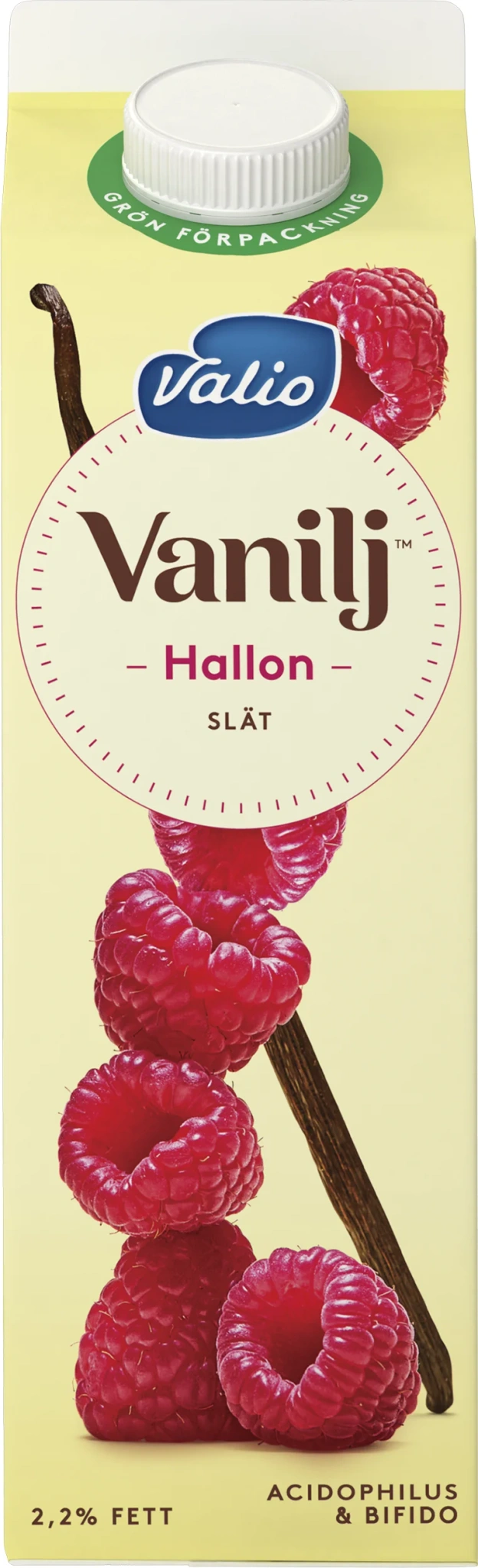 Yoghurt Vanilj & hallon 2,1%