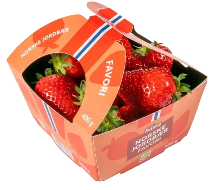 Jordbær 400g Norsk