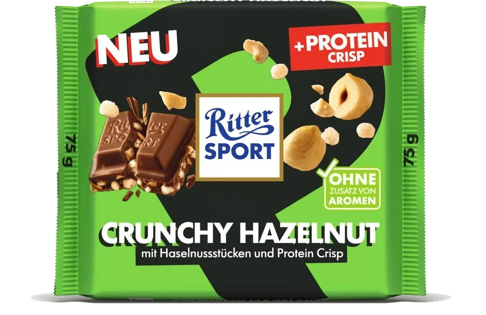 Mjölkchoklad Protein Crunchy Hazelnut