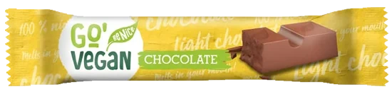 Go Vegan Lys Sjokoladebar 40g
