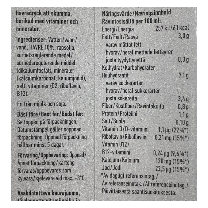 iKaffe Havredryck 6-pack
