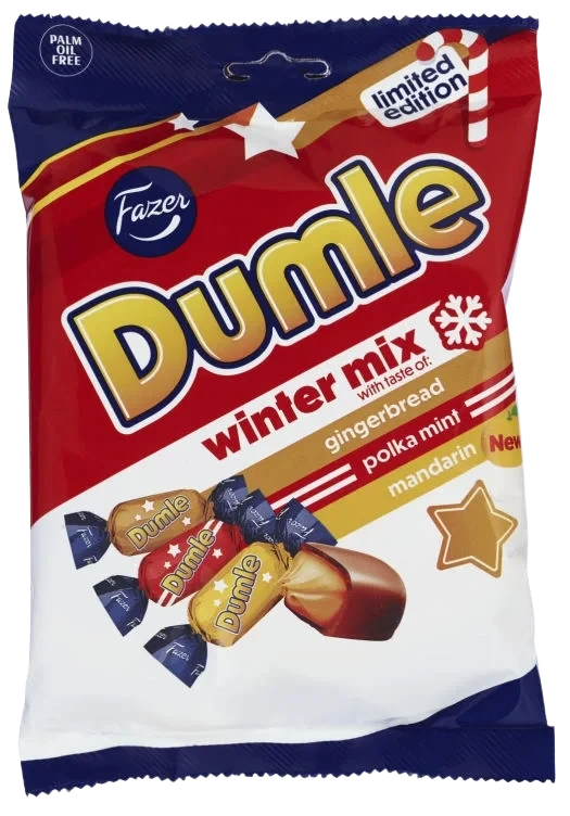 Dumle Winter Mix 180g Fazer