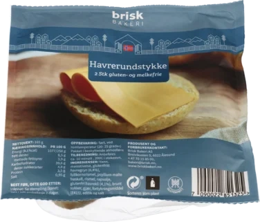 Brisk Naturligglutenfri Grove Rundstykker