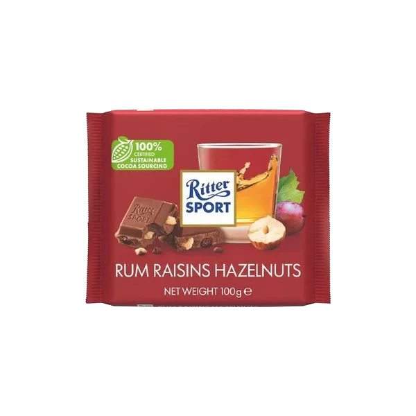 Ritter Rum Raisins Hazelnuts