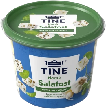 SALATOST Urter&hvitløk 220g tine