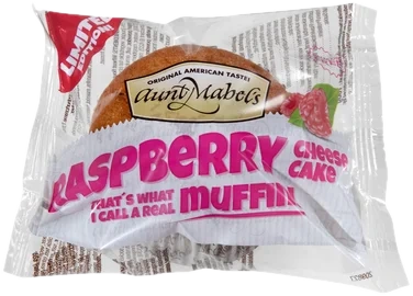 Muffins Raspberry Cheesecake 100g Aunt Mabels