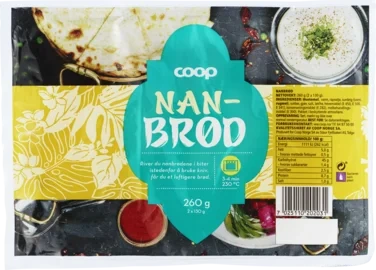 Coop Nanbrød 2 Pk