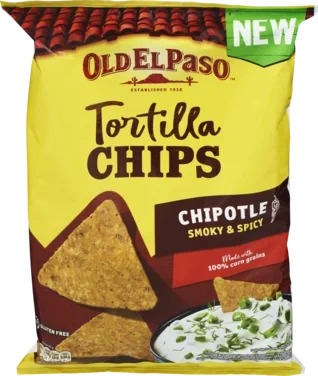 Old El Paso Tortilla Chips Chipotle 170g