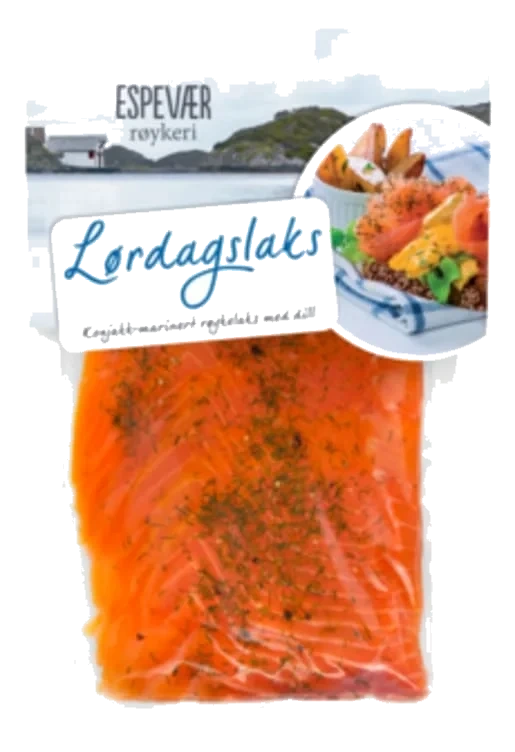 Lørdagslaks Konjakkmarinert Ca160g Espevær