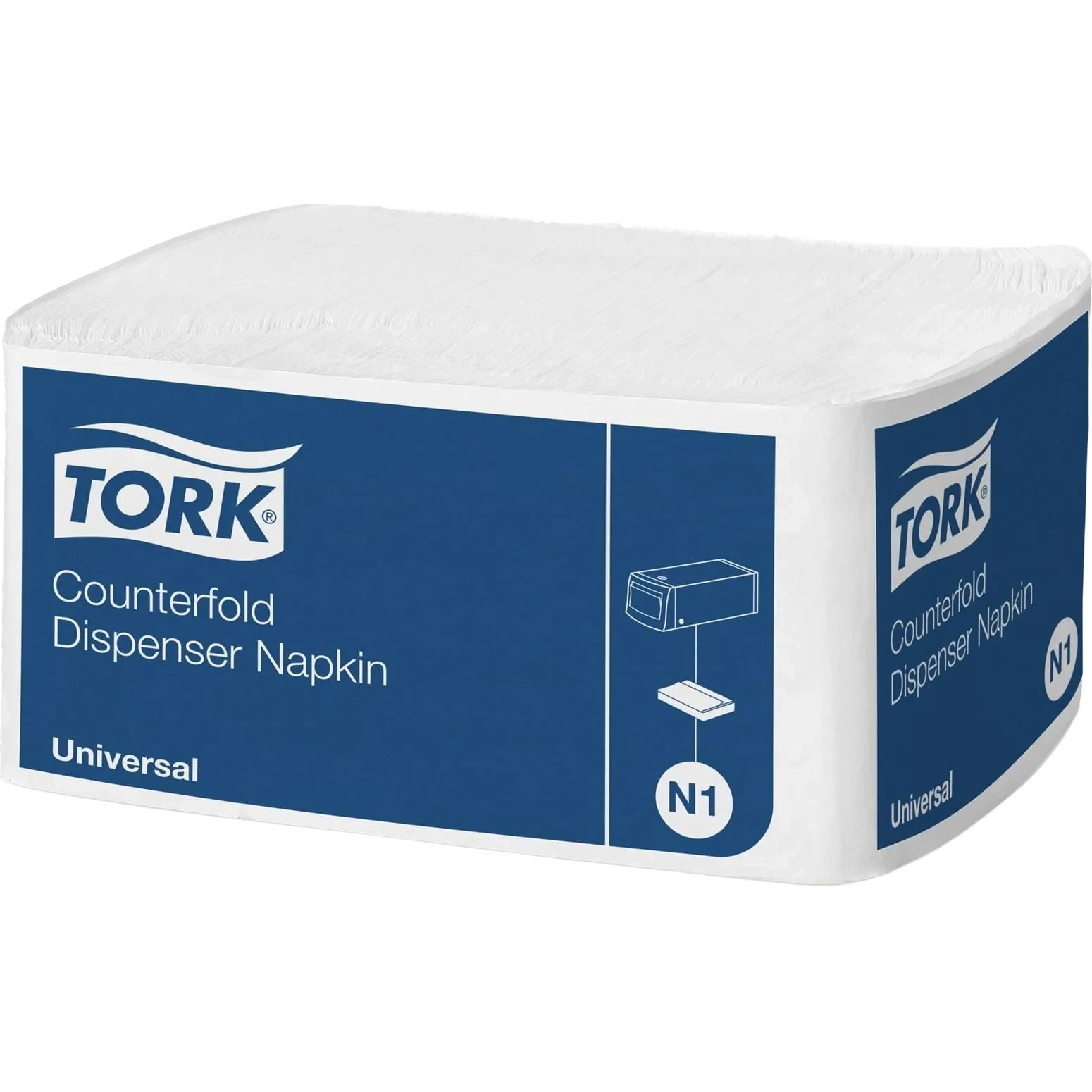 Disp.serv Hvit Cf N1 1-lag Tork