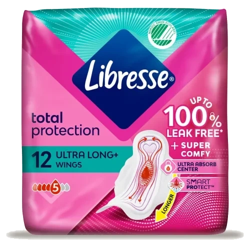 Ultra Long + Wings Heavy Flow V-protection Binda