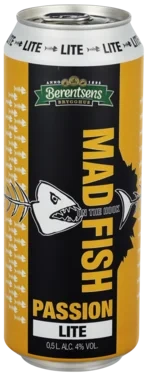 Mad Fish Vodka Passion Lite 4% 0.50l