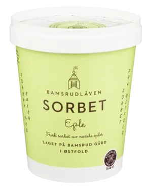 Sorbet Gårdsepler 0,5l Bamsrudlåven