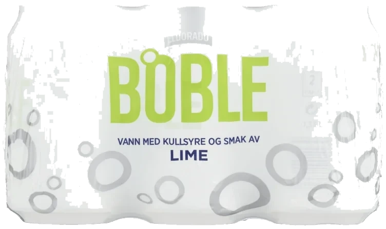 Boble Vann Lime 0,33lx6 boks Eldorado