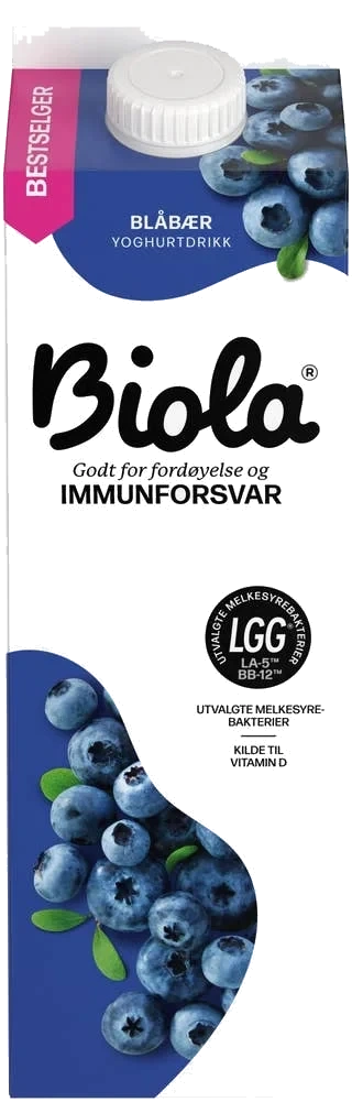 Biola® yoghurtdrikk blåbær