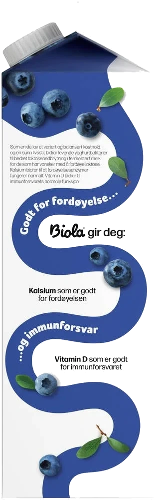 Biola® yoghurtdrikk blåbær