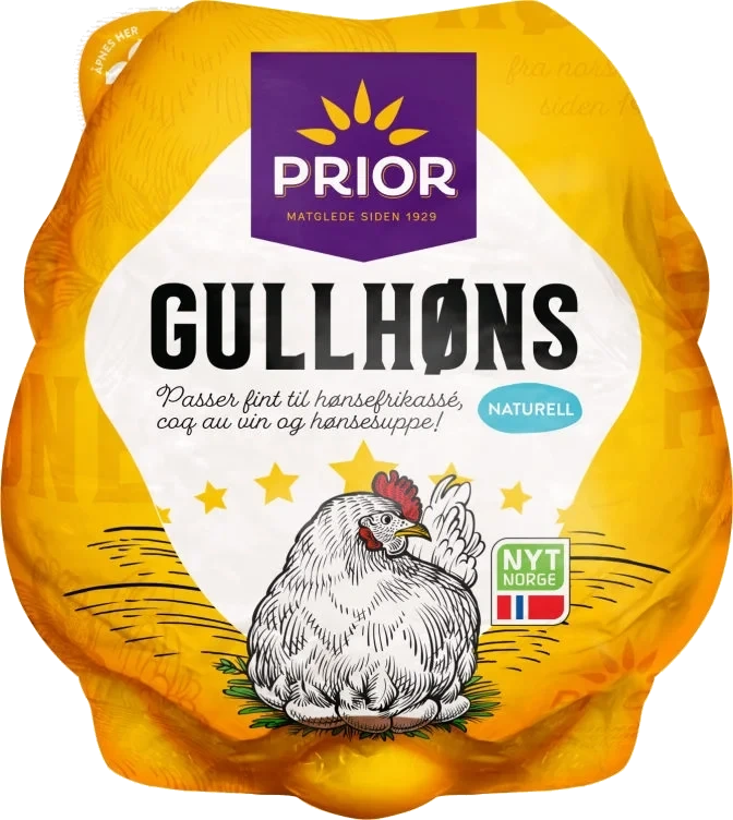 xGullhøns 2 - 3,5kg Fr Pk