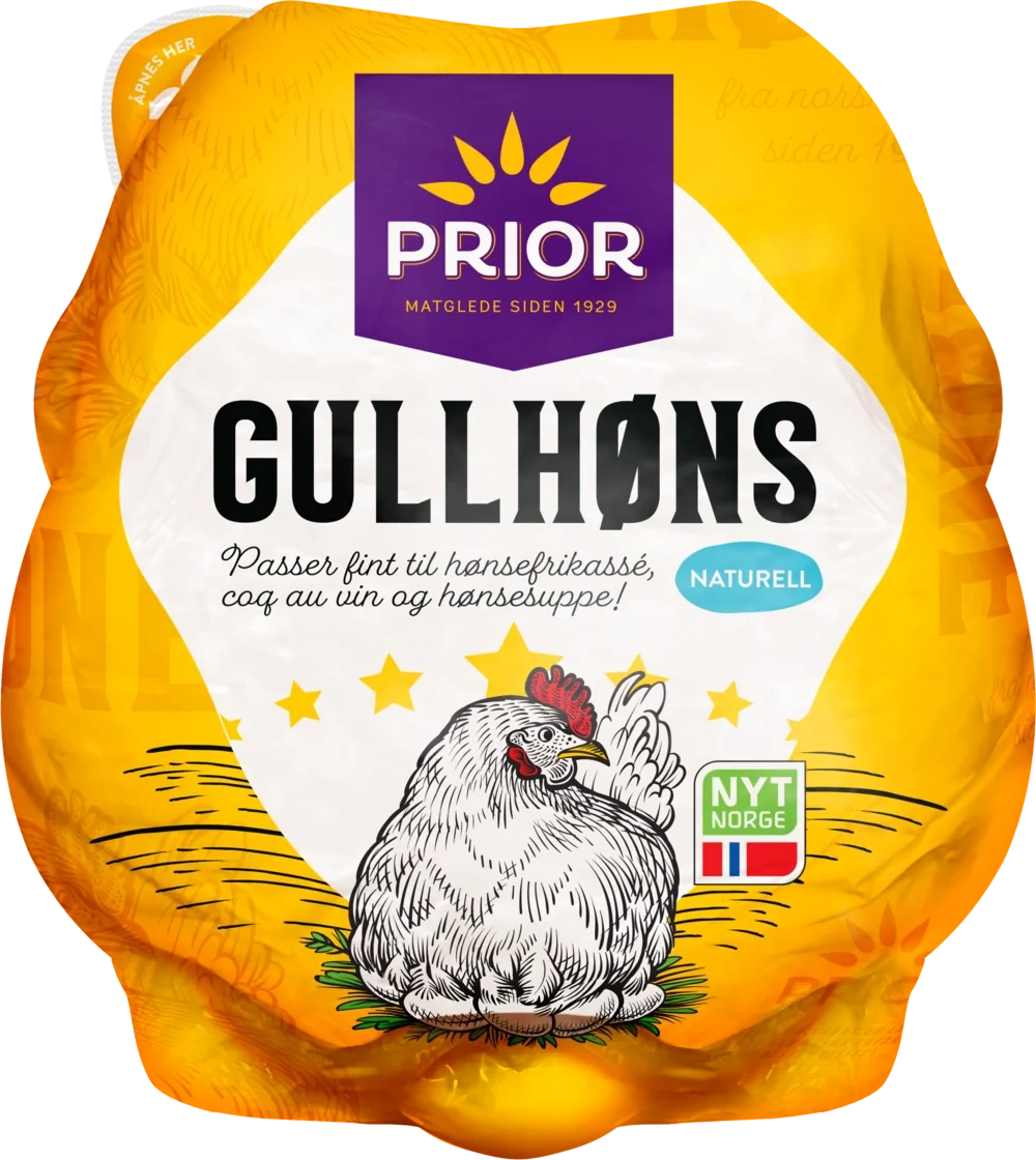 xGullhøns 2 - 3,5kg Fr Pk