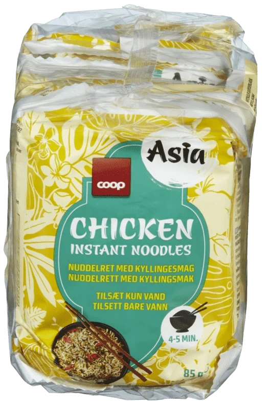 Coop Noodles Chicken 5x85g
