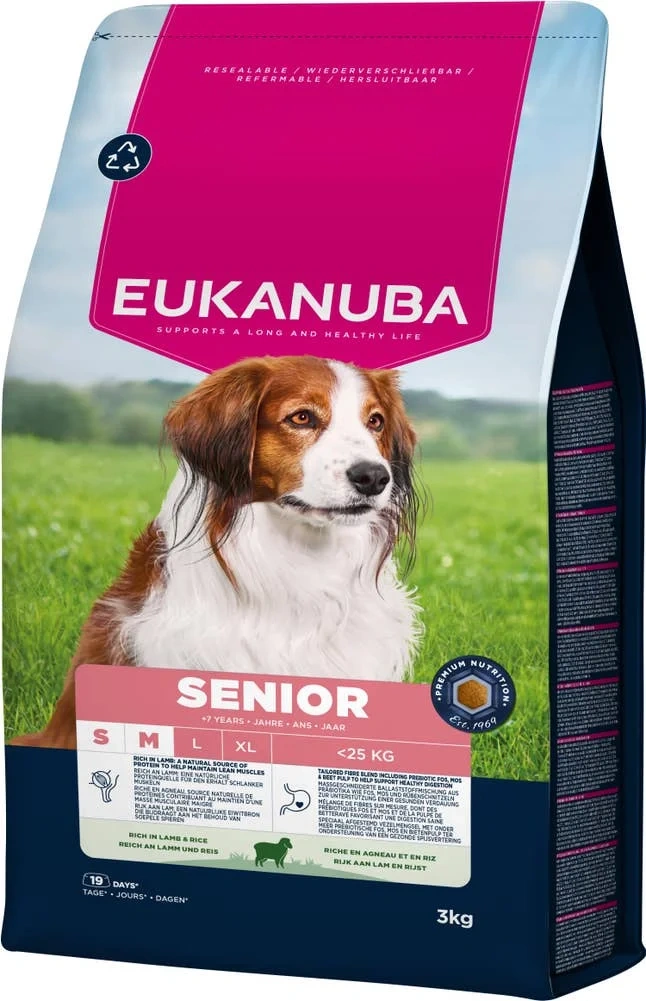 Tørrfôr for seniorhunder