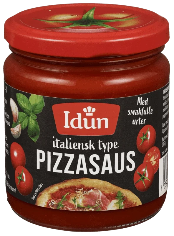 Pizzasaus Italiensk Type 285g Idun