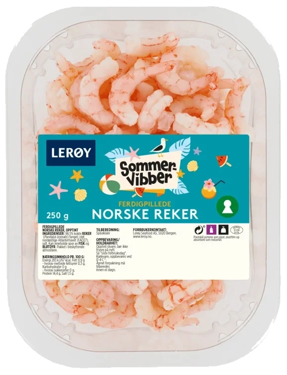 Reker Norske Ferdigpillede 250g Sommervibber
