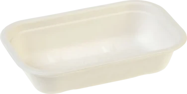 Matbeholder 850ml, 229x153x50mm, Biolaminert