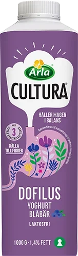 Cultura® Dofilus yoghurt blåbär