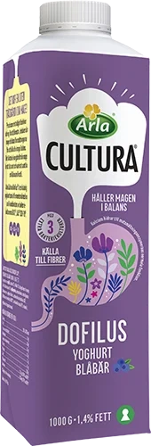 Cultura® Dofilus yoghurt blåbär