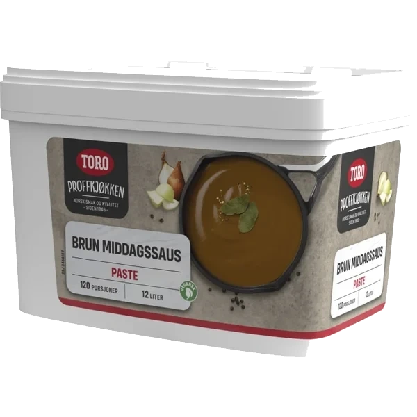 Toro Brun Middagssaus Paste 1,2kg