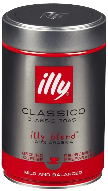 Illy Espressokaffe Malt 250g