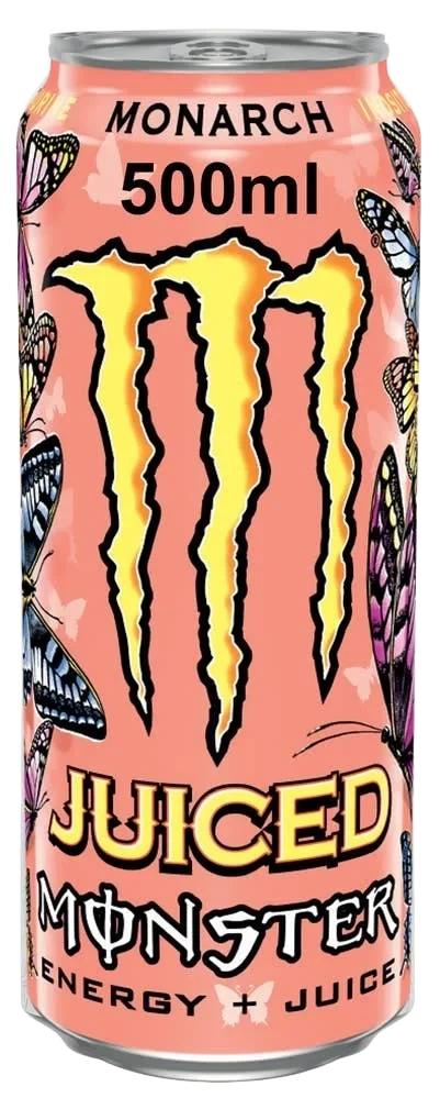 Monster Juiced Monarch 0,5l boks