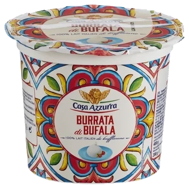 Burrata Di Bufala 200g Casa Azurra