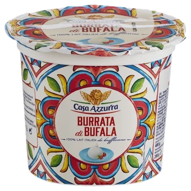 Burrata Di Bufala 200g Casa Azurra