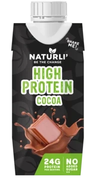 Naturli`high Protein Cocoa, 330ml