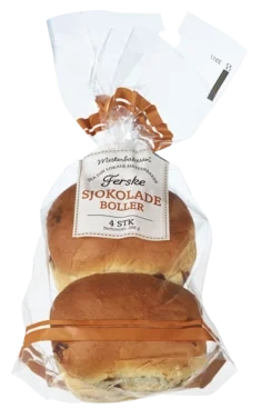 Sjokoladeboller 4 Pk 288g Mesterbakeren