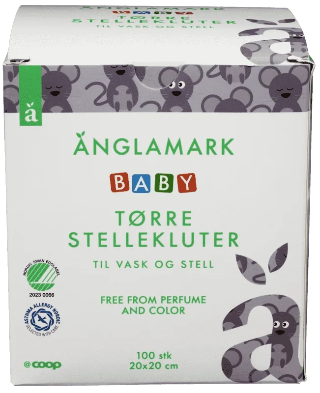 Änglamark Dry Baby Wipes 100stk