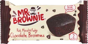 Mr Brownie Chocolate Brownies 50g