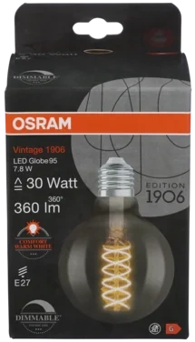 Led Lyspære cl Globe 30w E27 Dim