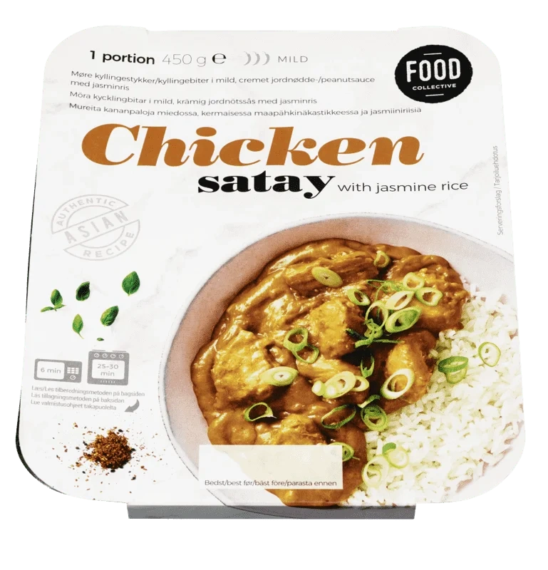 Food Collective Chicken Satay 450g