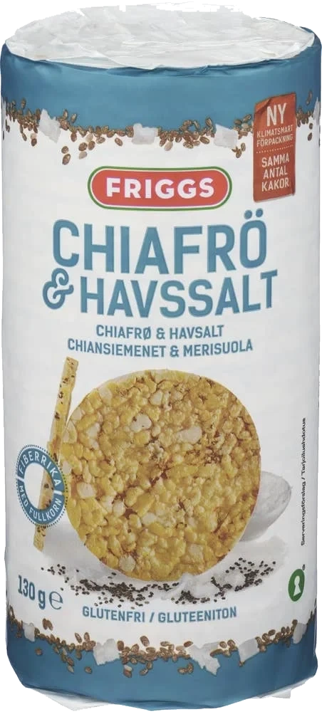 Maiskaker Chia & Havsalt