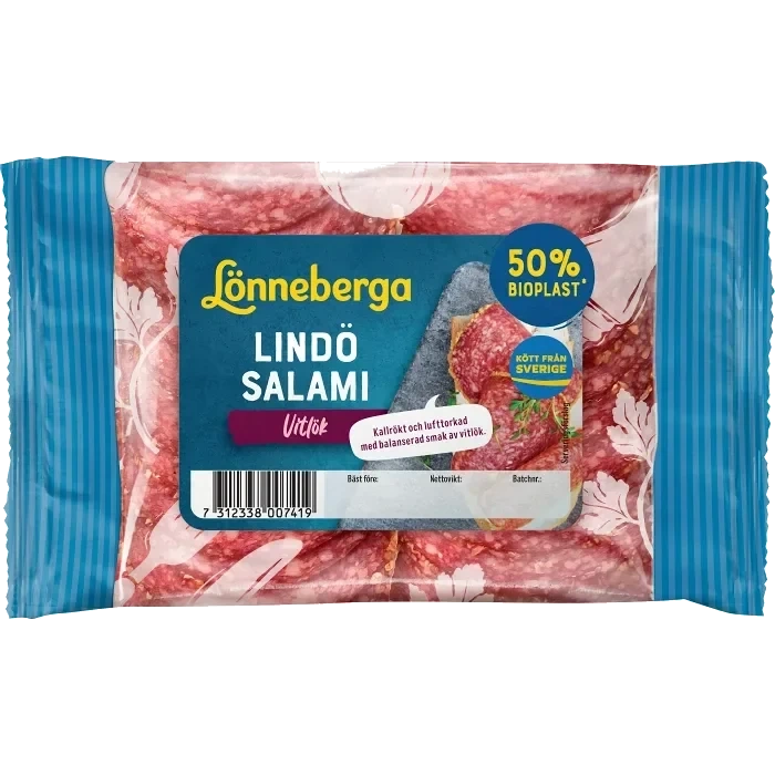 Lindösalami Vitlök 90g Lönneberga