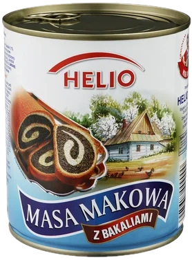 Masa Makowa Helio 850g