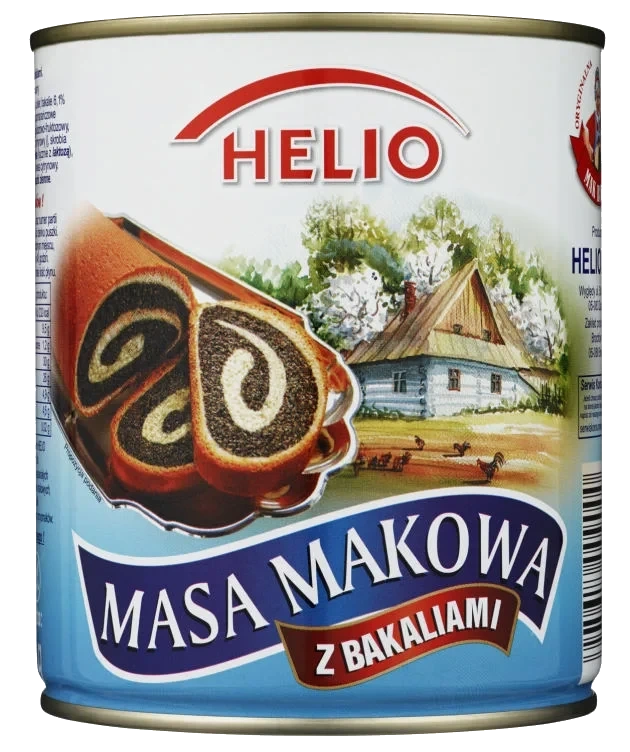 Masa Makowa Helio 850g